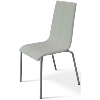 Стілець обідній Келлі зі строчкою, (білий)---