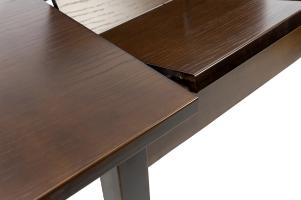 Стіл обідній Бронкс 120(+40+40)*80, темн.горіх