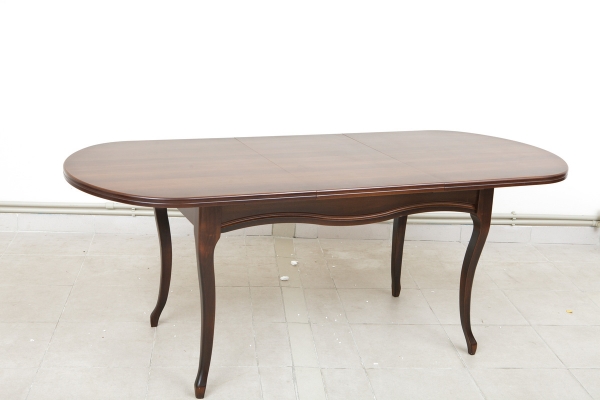 Стіл обідній Олівер (1500+500)*845, горіх темн.