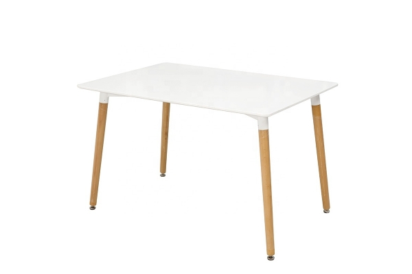 Стіл обідній ВЕЗУВІЙ MDF 120*80, білий