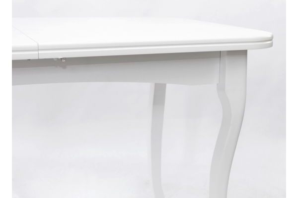 Стіл обідній Соренто (1300+400)*780, білий