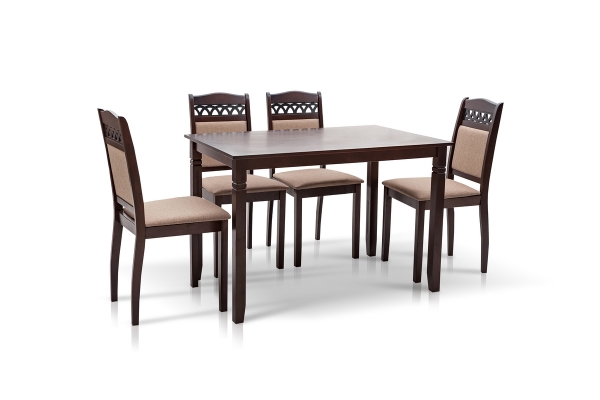 Комплект Бродвей (1+4) Тем.орех DARK WALNUT