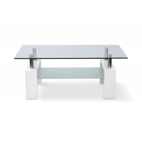 Стіл журнальний Кватро XS-3021, білий