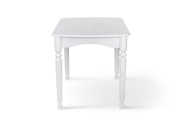 Стіл обідній Поло (1080+320)*730, білий