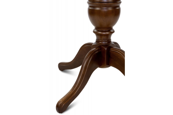 Стіл обідній Гермес Д=89 ( +38 ), горіх