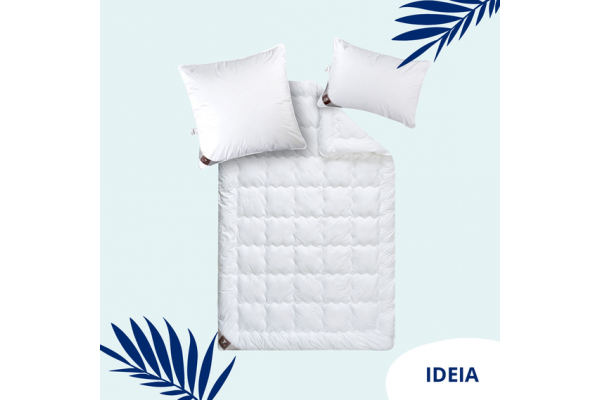 Одеяло зимнее Super Soft Premium 155х210 см IDEIA аналог лебединого пуха, хлопок, искусственный пух, антиаллергический, теплый