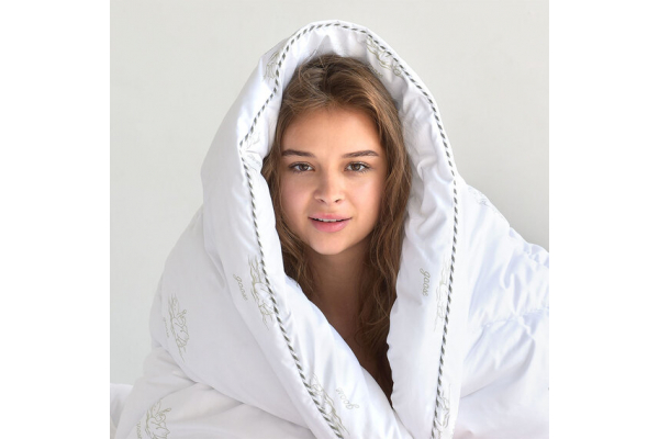 Одеяло зимнее Super Soft Classic 155х210 см IDEIA аналог лебединого пуха, искусственный пух, антиаллергическое, теплое