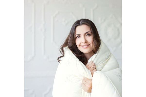 Одеяло Wool Classic шерстяное IDEIA зимнее 140х210 см, шерсть, теплое одеяло, натуральная, овечья шерсть