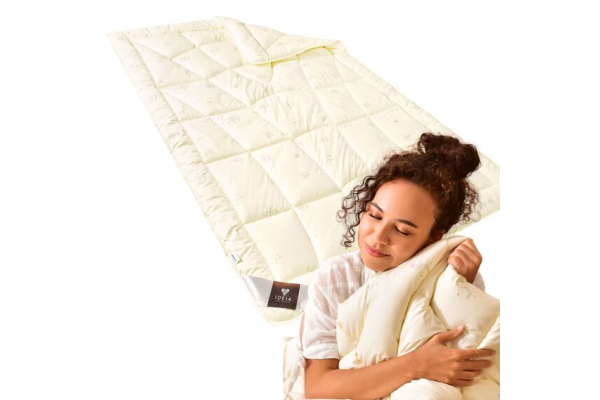 Одеяло Wool Classic шерстяное IDEIA зимнее 175х210 см, шерсть, теплое одеяло, натуральная, овечья шерсть