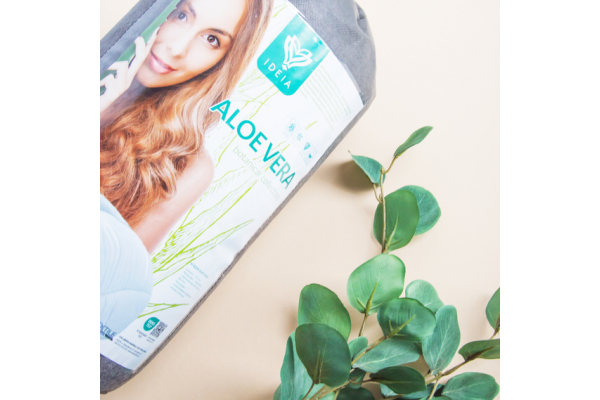 Одеяло летнее Aloe Vera IDEIA 140х210 см ткань с пропиткой алоэ, антиаллергическая