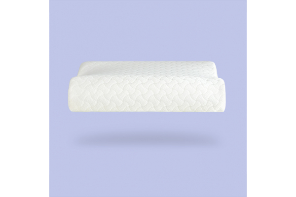 Подушка ортопедическая MEMORY FOAM IDEIA 58х40х10/8 см с эффектом памяти, мемори, с наволочкой на молнии