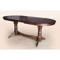 Стол Говерла-2 раскл (120+40)/80,белый