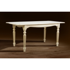 Стіл обідній Венеція (140+40)/85, слонова кістка