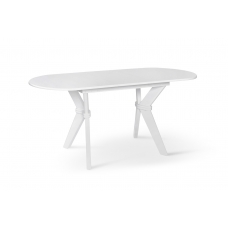 Стіл обідній Брайтон (1290+340)*810, білий