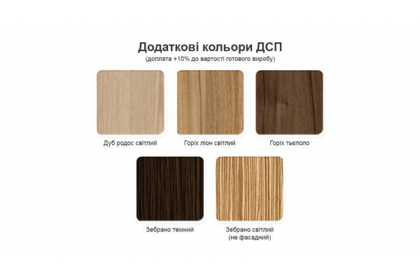 Шафа-купе дводверна ДСП/Дзеркало Класiк 1 - Габарити: 200х230х45 (ШхВхГ)