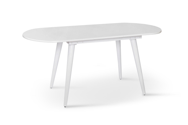 Стіл обідній Патрік (1290+340)*810, білий