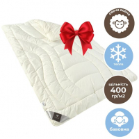 Одеяло Wool Premium шерстяное IDEIA зимнее 140х210 см, шерсть, натуральная, овечья шерсть, двухслойная, хлопок, супер теплое, натуральная щел.