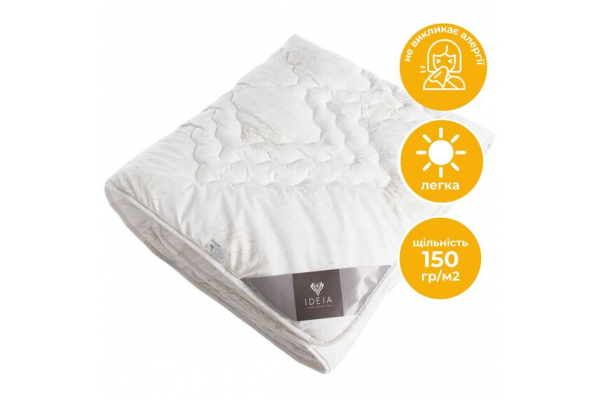 Одеяло летнее Air Dream Classic IDEIA 200х220 см гипоаллергенное для лета легкая облегченная розы