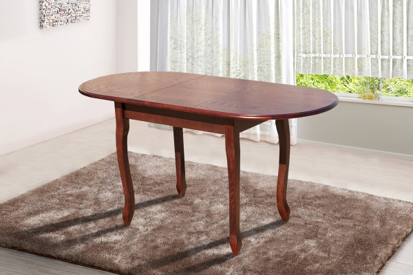 Стіл обідній Фараон (110+40)/70, темн. горіх