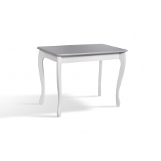 Стіл обідній СМАРТ 1000*600, БУК білий/сірий---
