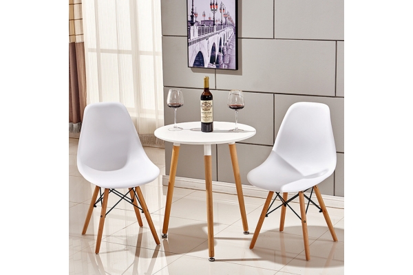 Стіл обідній СІРІУС (Китай) MDF (D=60cm), білий