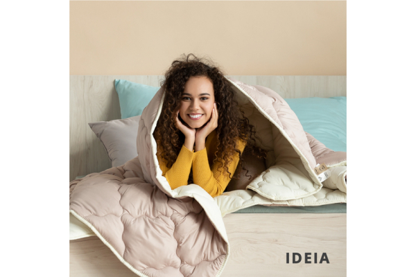 Одеяло WOOLLY шерстяное IDEIA зимнее 140х210 см, шерсть, теплое одеяло, натуральное, овечья шерсть, супер теплое