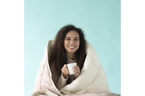 Одеяло WOOLLY шерстяное IDEIA зимнее 175х210 см, шерсть, теплое одеяло, натуральное, овечья шерсть, супер теплое