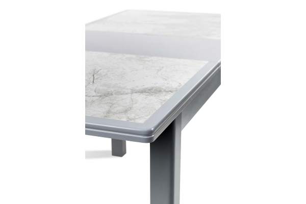 Стіл обідній Делі (1150+390)*740, сірий