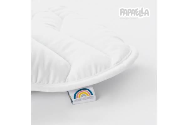 Подушка детская Comfort ТM PAPAELLA 40х60 см зигзаг/белый
