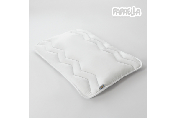 Подушка детская Comfort ТM PAPAELLA 40х60 см зигзаг/белый