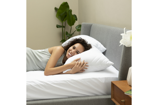 Подушка NORDIC COMFORT+ IDEIA 50х70 см с молнией, антиаллергенная белая