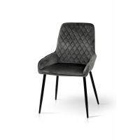 Стілець Ніколь XS-2839, чорний/графіт