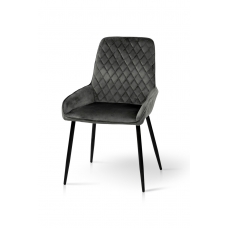 Стілець Ніколь XS-2839, чорний/графіт