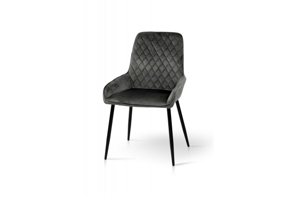 Стілець Ніколь XS-2839, чорний/графіт