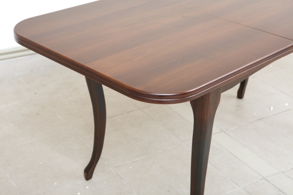 Стіл обідній Олівер (1500+500)*845, горіх темн.