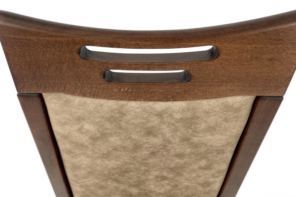 Стілець Юля (т.горіх/АЛЯСКА беж)