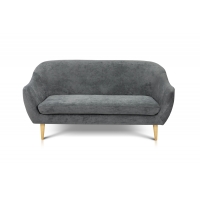 Диван Лагуна велюр темно-серый