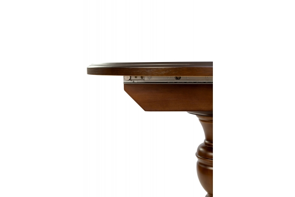 Стіл обідній Гермес Д=89 ( +38 ), горіх