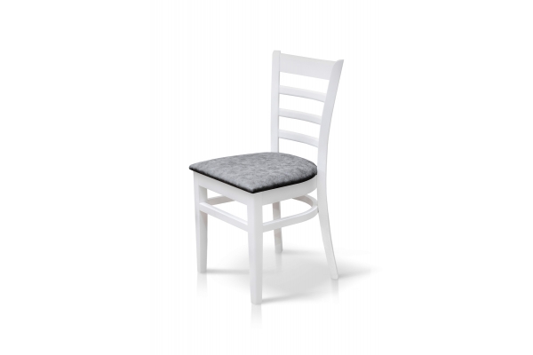Стілець Оксфорд (білий/Моррант 07 Лайт)