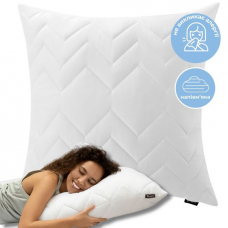 Подушка NORDIC COMFORT IDEIA 70х70 см чехол с стежкой антиаллергенное волокно белая
