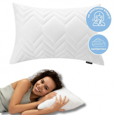 Подушка NORDIC COMFORT IDEIA 40х60 см чехол с стежкой антиаллергенное волокно белая