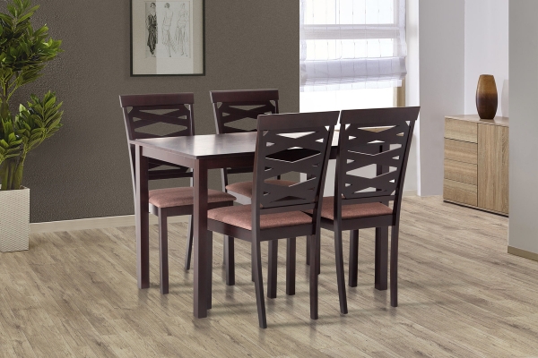 Комплект Бруклин (1+4) Венге-шоколад DARK CAPUCINO