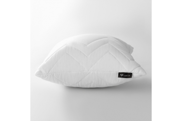 Подушка NORDIC COMFORT IDEIA 50х50 см чехол с стежкой антиаллергенное волокно белая