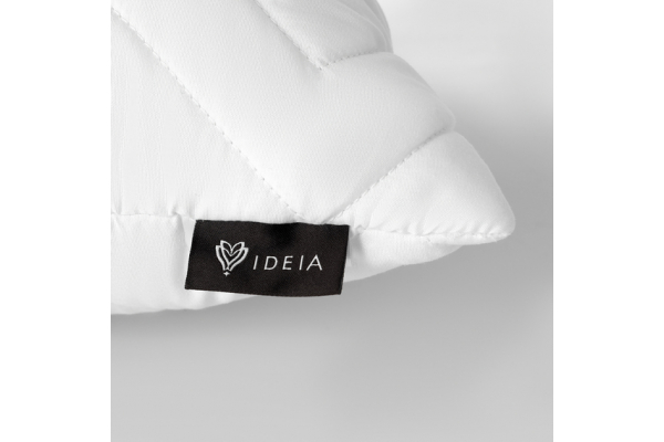 Подушка NORDIC COMFORT IDEIA 50х50 см чехол с стежкой антиаллергенное волокно белая