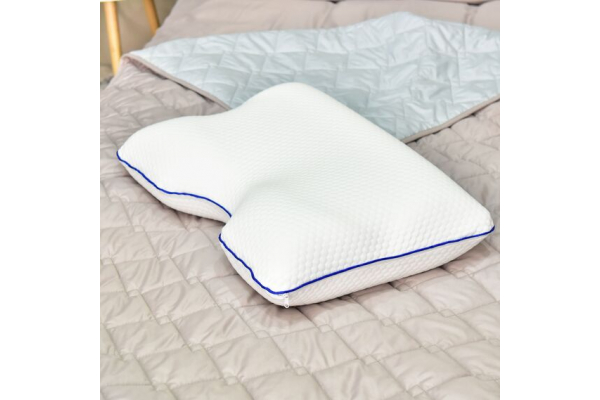 Подушка ортопедическая MEMORY FOAM IDEIA контурная 58х42х13 см с эффектом памяти, с наволочкой на молнии