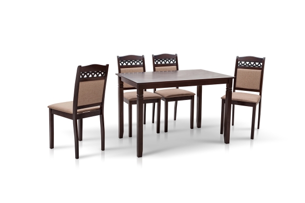 Комплект Бродвей (1+4) Тем.орех DARK WALNUT