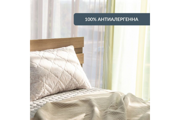 Подушка Air Dream Classic 50х70 см IDEIA см два чехла с молнией, антиаллергенная афродита