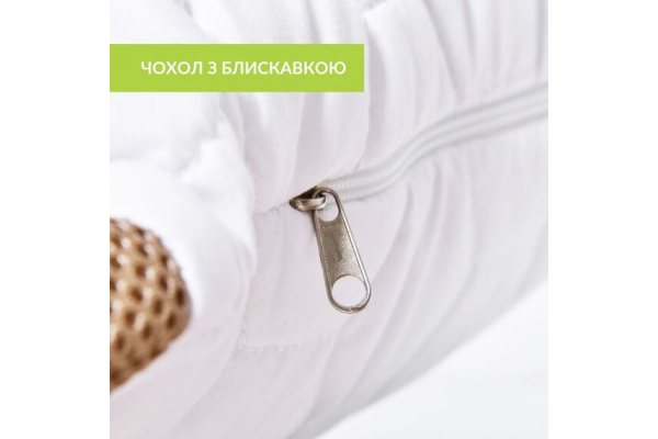 Подушка ортопедическая с наволочкой Гречневый Комфорт IDEIA 50х70 см с валиком для поддержки шеи с шелухой гречихи, гречиха, гречневая лузга