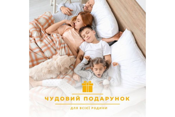 Подушка Air Dream Classic IDEIA 70х70 см два чехла с молнией, антиаллергенная афродита