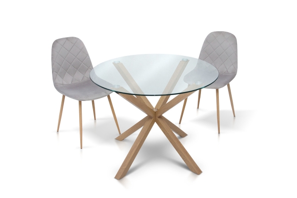 Стіл Джин XS-1298, (D=100), термодрук